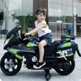 La plus grande Moto électrique de police 12v pour enfants
