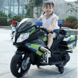 Moto électrique police enfant 12V | Sirène & LED | LEJOUET.MA