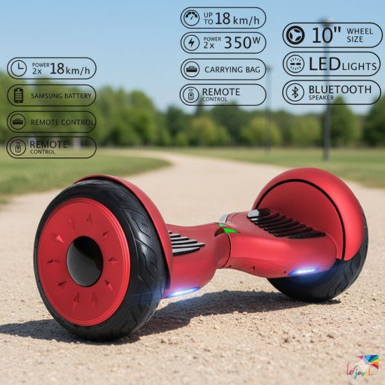 Le Nouveau tout terrain hoverboard 10 pouces Bluetooth