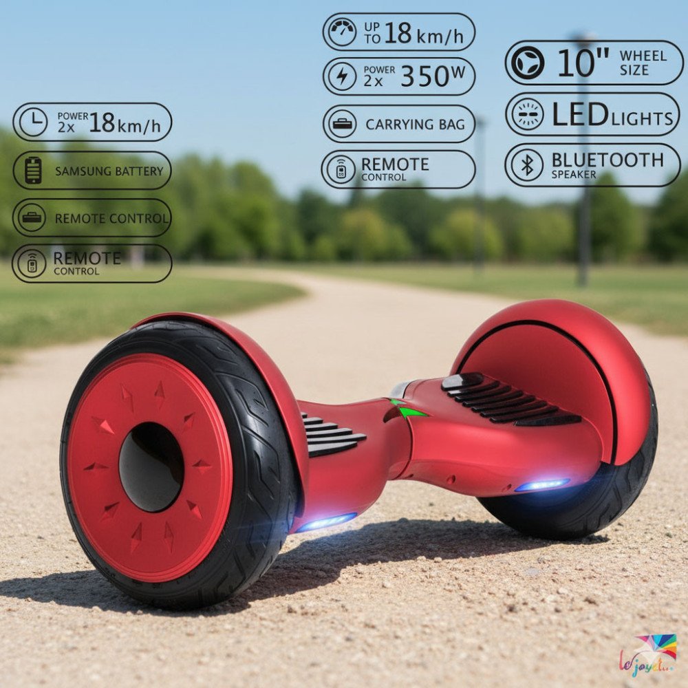 Le Nouveau tout terrain hoverboard 10 pouces Bluetooth