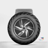 Hoverboard Tout terrain 4x4 Noir