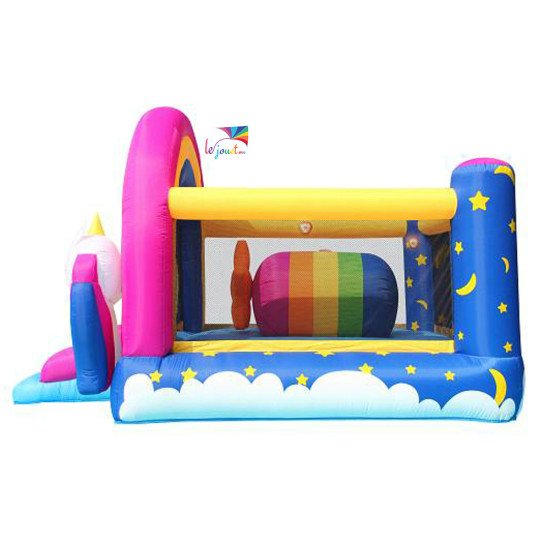 Aire de Jeux Gonflable Licorne FANTASY UNICORN | Happy Hop