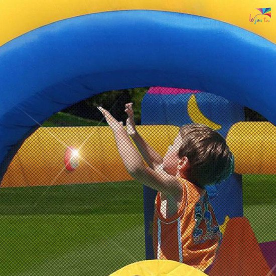 Aire de Jeux Gonflable Licorne FANTASY UNICORN | Happy Hop