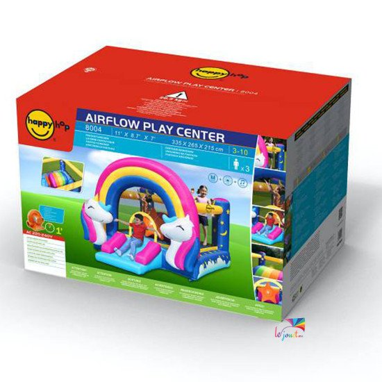 Aire de Jeux Gonflable Licorne FANTASY UNICORN | Happy Hop
