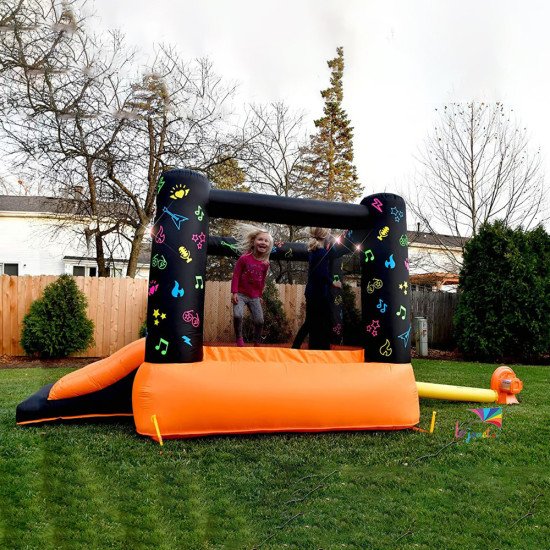 Château Gonflable Interactif Kidz Rock | Happy Hop 8003