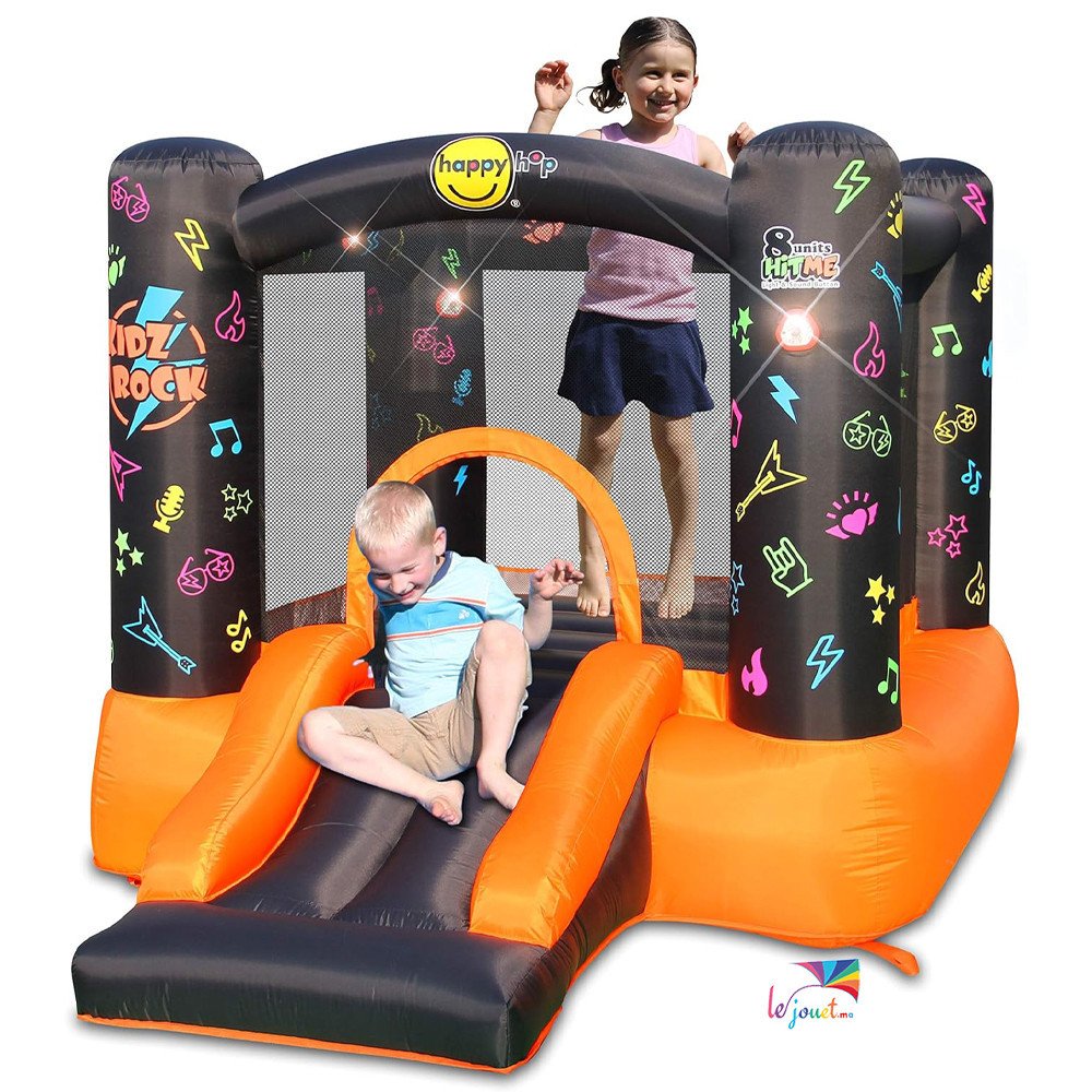 Château Gonflable Interactif Kidz Rock | Happy Hop 8003