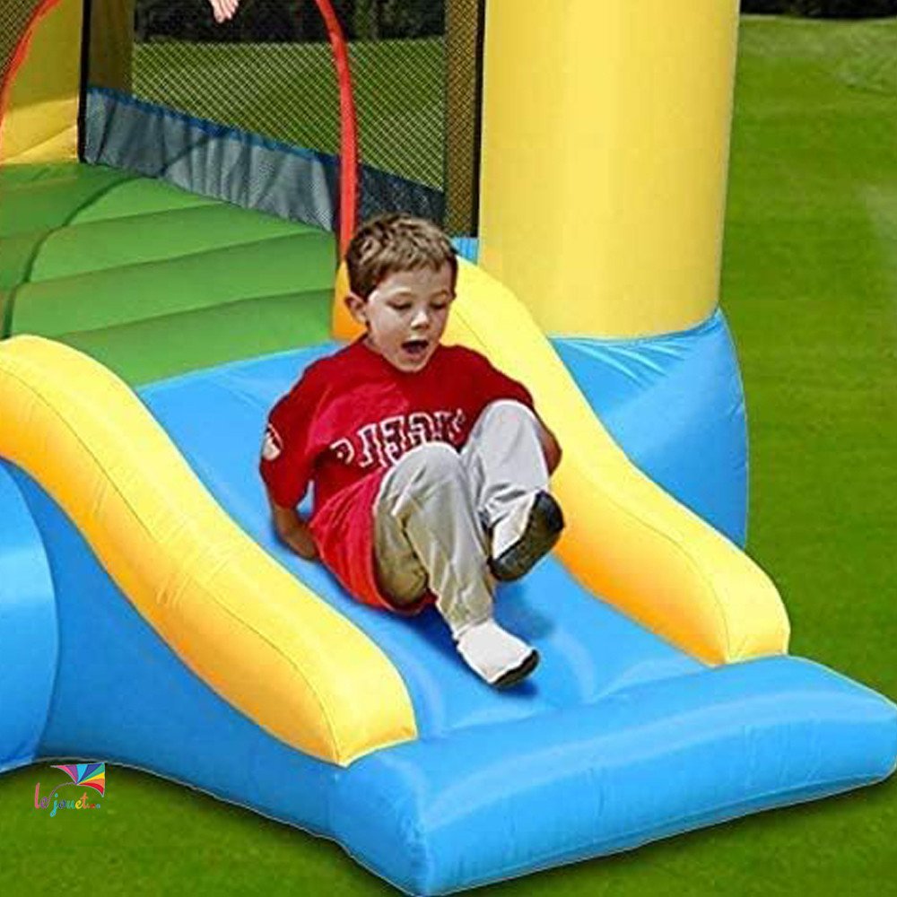 Château Gonflable avec Toboggan Happy Hop 9520
