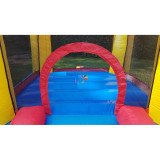 Château Gonflable avec Toboggan Happy Hop 9520