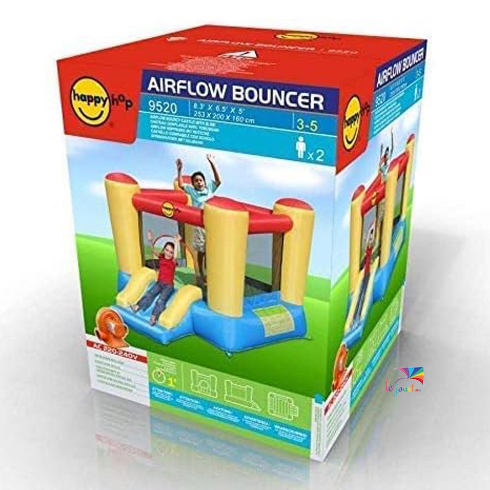 Château Gonflable avec Toboggan Happy Hop 9520