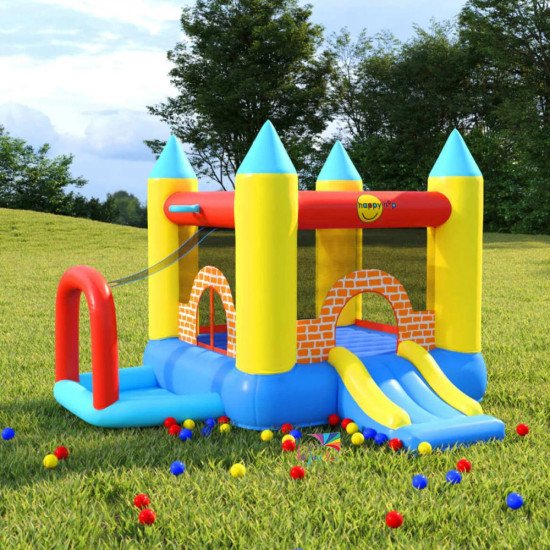 Happy hop -  Grande Aire de jeux gonflable - 4 en 1 – 9114 -