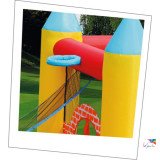 Aire de Jeux Gonflable 4-en-1 Happy Hop 9114