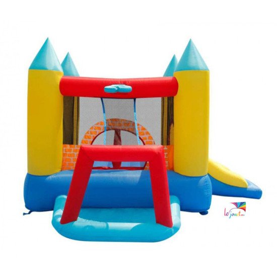 Happy hop -  Grande Aire de jeux gonflable - 4 en 1 – 9114 -