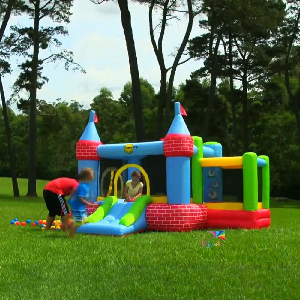 Aire de Jeux Gonflable FERME 9112 | Happy Hop