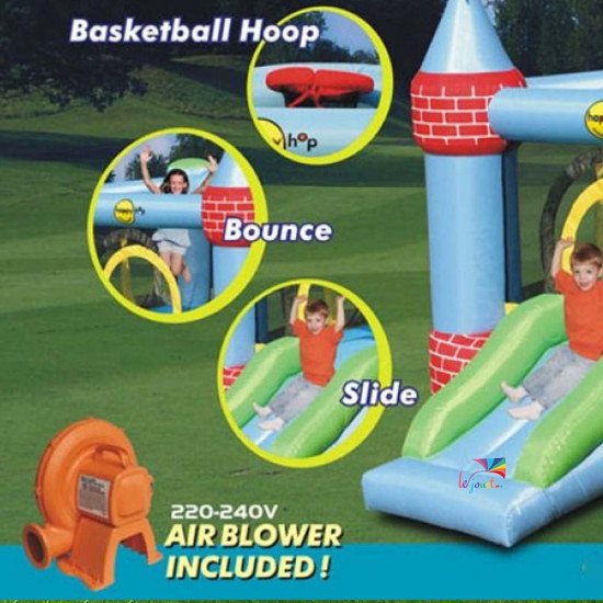 Aire de Jeux Gonflable FERME 9112 | Happy Hop