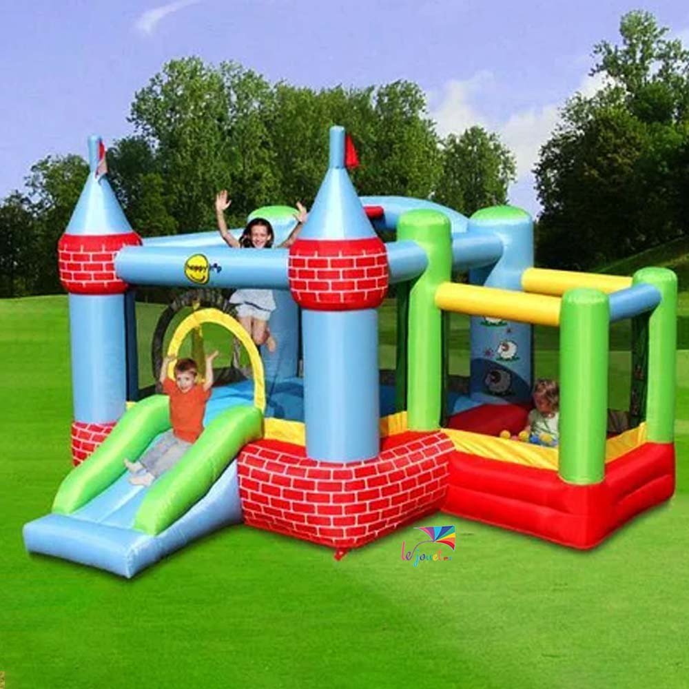 Aire de Jeux Gonflable FERME 9112 | Happy Hop
