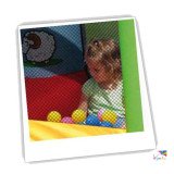 Aire de Jeux Gonflable FERME 9112 | Happy Hop