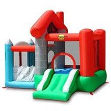Aire de Jeux Gonflable avec Piscine à Balles | Happy Hop