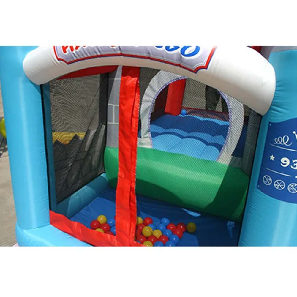 Aire de Jeux Gonflable avec Piscine à Balles | Happy Hop