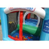 Aire de Jeux Gonflable avec Piscine à Balles | Happy Hop