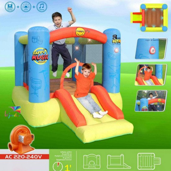 Château Gonflable Interactif Happy Music Studio | Happy Hop