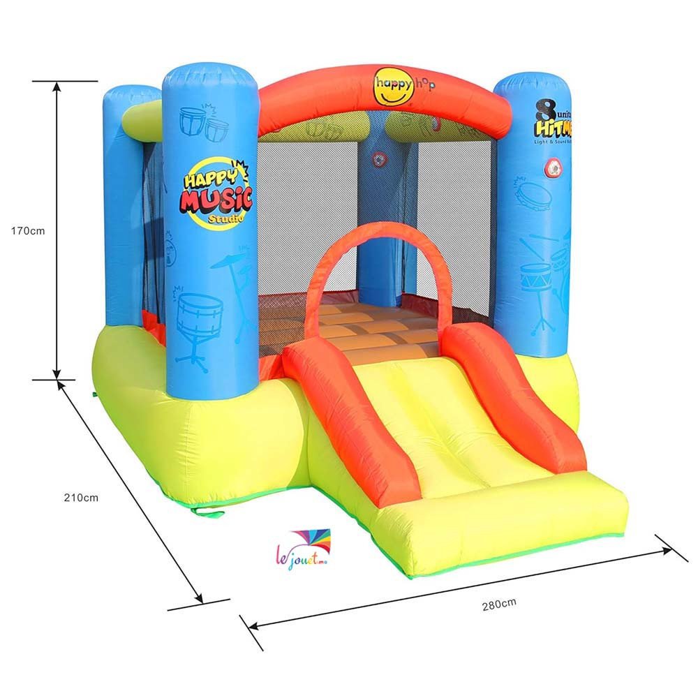 Château Gonflable Interactif Happy Music Studio | Happy Hop