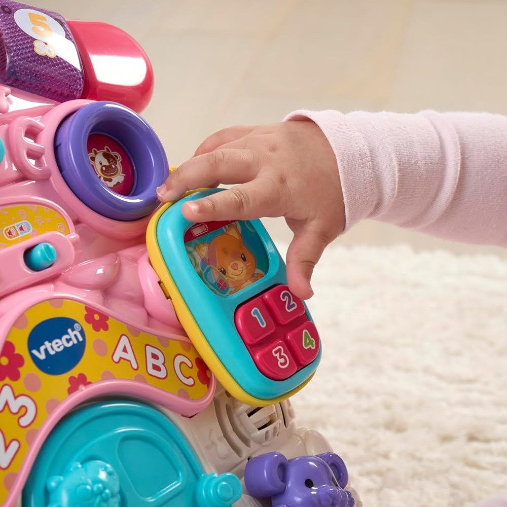 Trotteur Bébé VTech 2 en 1 | Super Trotteur Parlant Évolutif