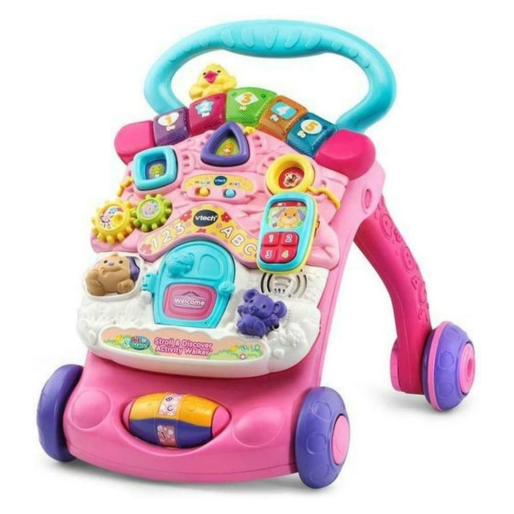 Trotteur Bébé VTech 2 en 1 | Super Trotteur Parlant Évolutif