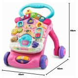 Trotteur Bébé VTech 2 en 1 | Super Trotteur Parlant Évolutif