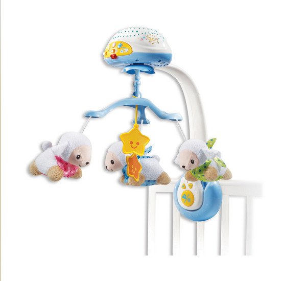 Mobile Bébé VTech Lumi Compte-Moutons | Veilleuse 3-en-1