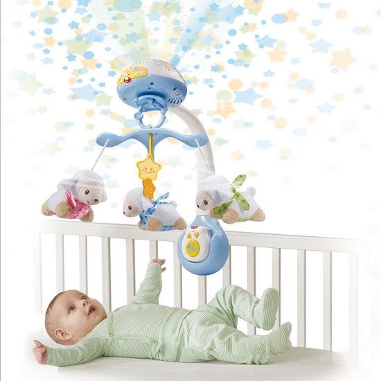 Mobile Bébé VTech Lumi Compte-Moutons | Veilleuse 3-en-1