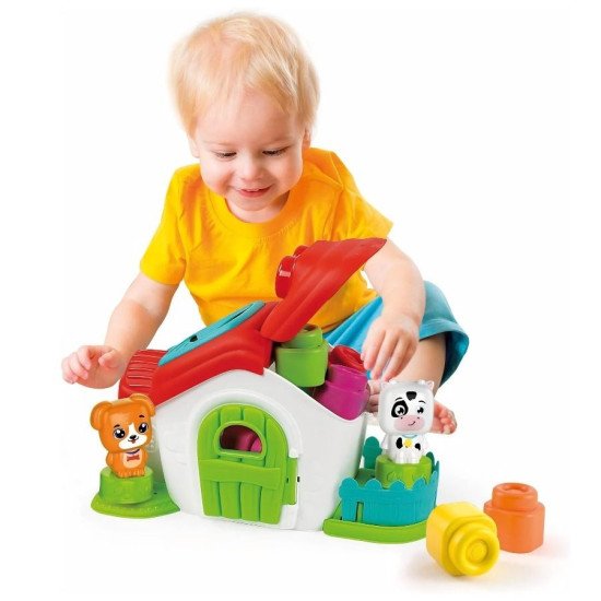 Ferme Sensorielle Clemmy Clementoni  Blocs Souples Bébé