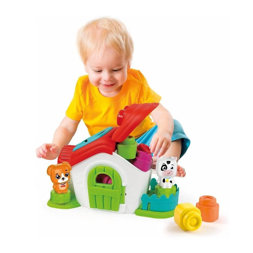 Ferme Sensorielle Clemmy Clementoni  Blocs Souples Bébé