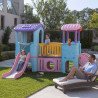 Aire de Jeux Multi-Activités XXL – Toboggan, Passerelle & Cachette
