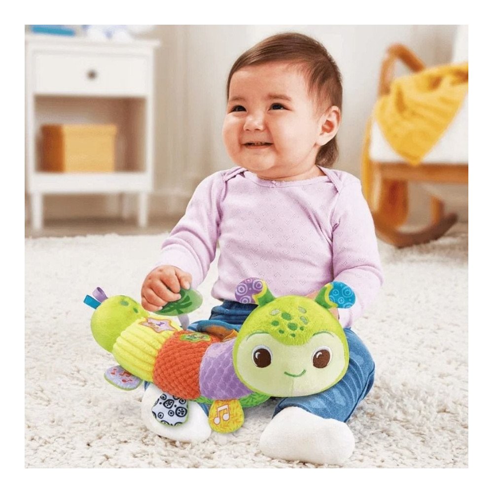 Peluche Veilleuse VTech Myrtille Ma Lumi Chenille | 0-36m