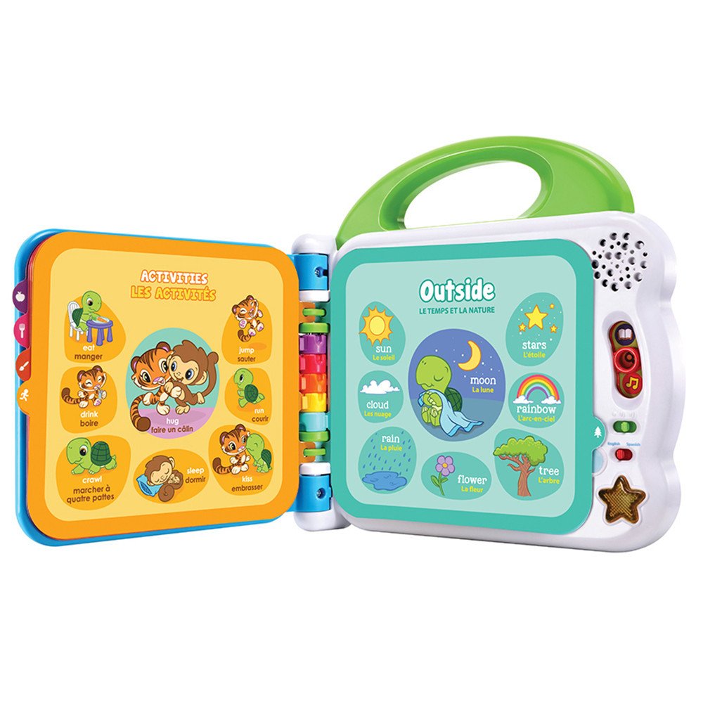 Imagier Bilingue VTech 100 Premiers Mots | Livre Tactile