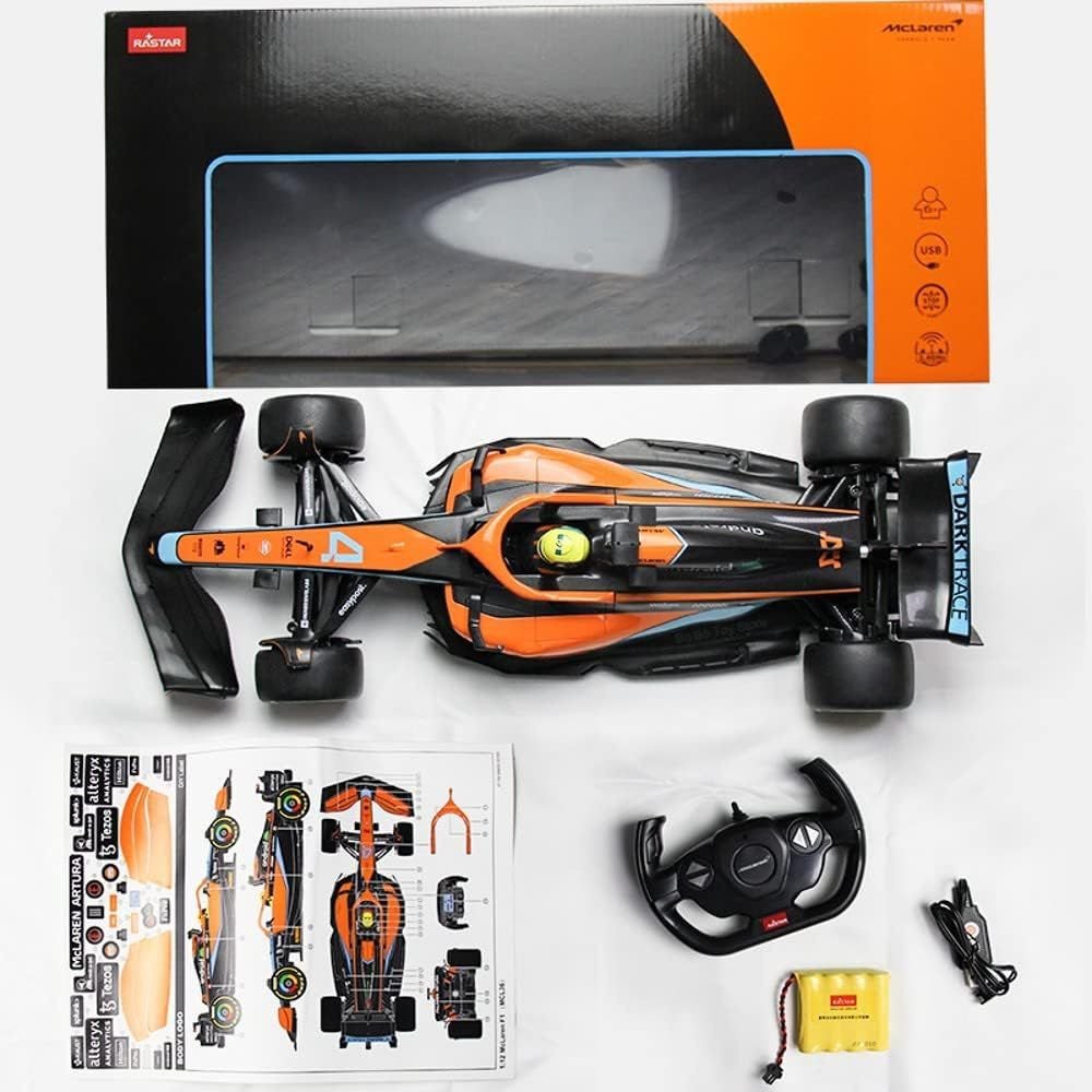 McLaren F1 MCL36 RASTAR 1:12 Télécommandée | LEJOUET.ma