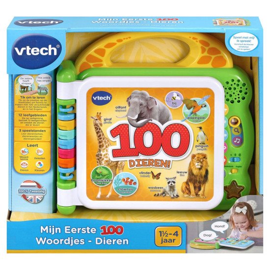 Livre Bébé VTech Mon Premier Imagier Bilingue | 18m-4ans