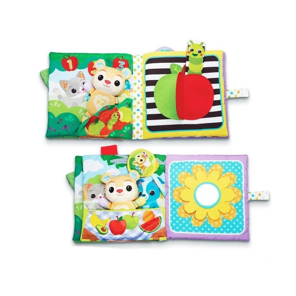 Livre en Tissu VTech Grand Livre Toudoux Ourson | 3-36m
