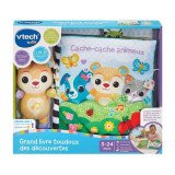 Livre en Tissu VTech Grand Livre Toudoux Ourson  3-36m