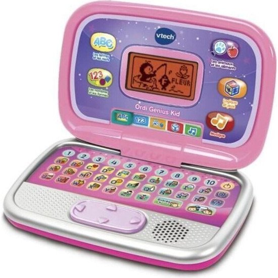 Ordinateur Éducatif VTech Genius Kid Rose | 3-7 ans