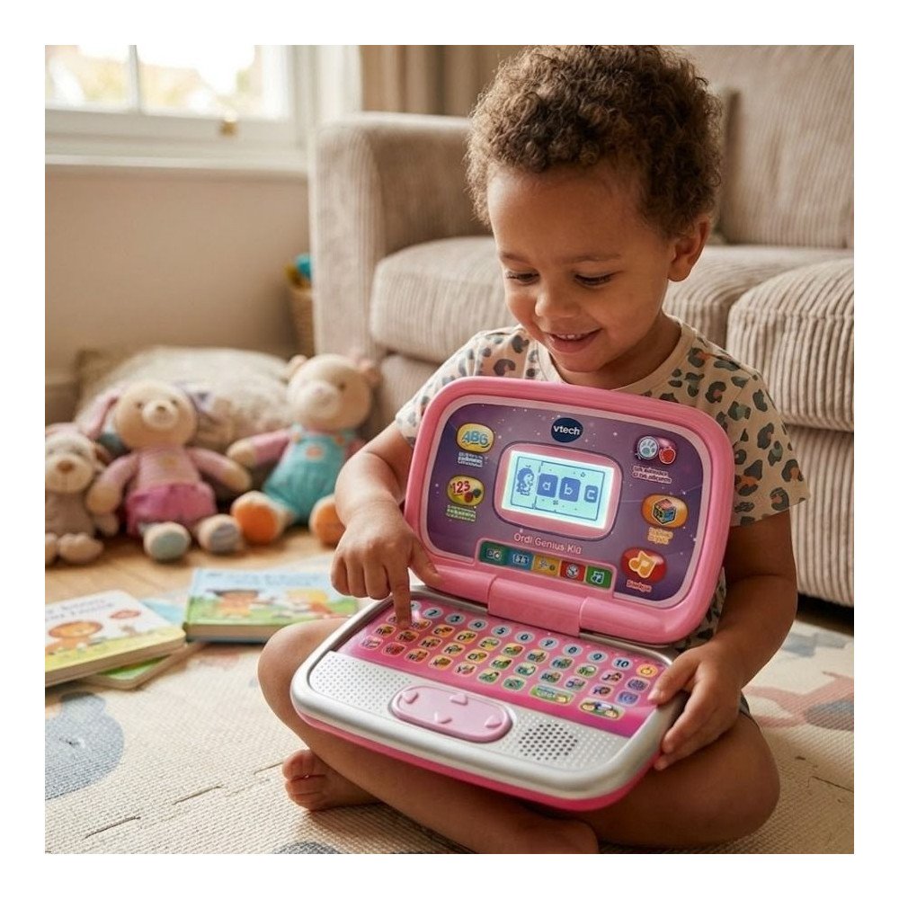 Ordinateur Éducatif VTech Genius Kid Rose | 3-7 ans
