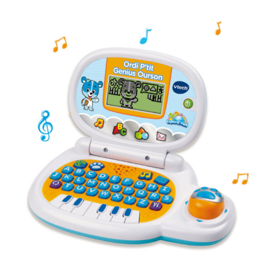 Ordinateur Éducatif VTech Genius Kid Bleu | 3-7 ans