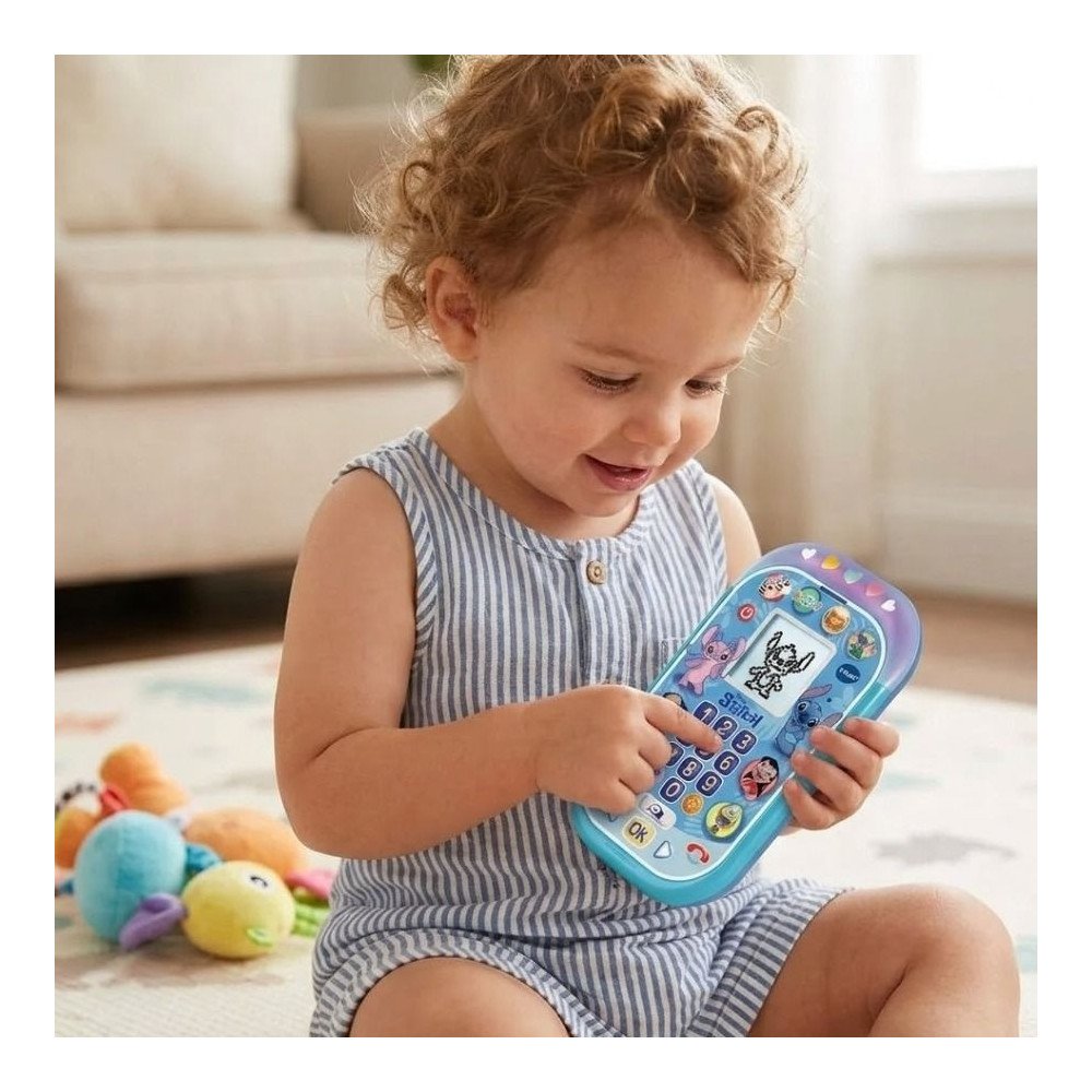 Smartphone Éducatif VTech Stitch | Jeu Interactif 4-8 ans