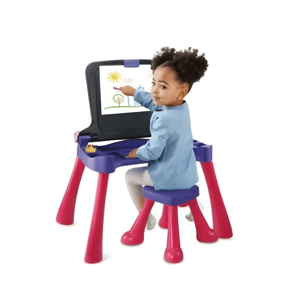 Magic Bureau Interactif 5 en 1 Rose VTech  2-6 ans