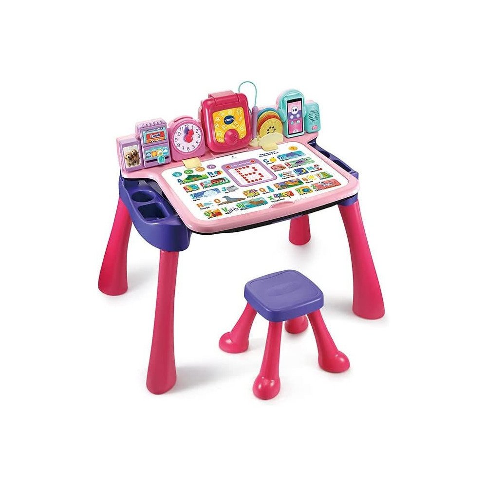 Magic Bureau Interactif 5 en 1 Rose VTech  2-6 ans