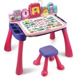 Magic Bureau Interactif 5 en 1 Rose VTech  2-6 ans