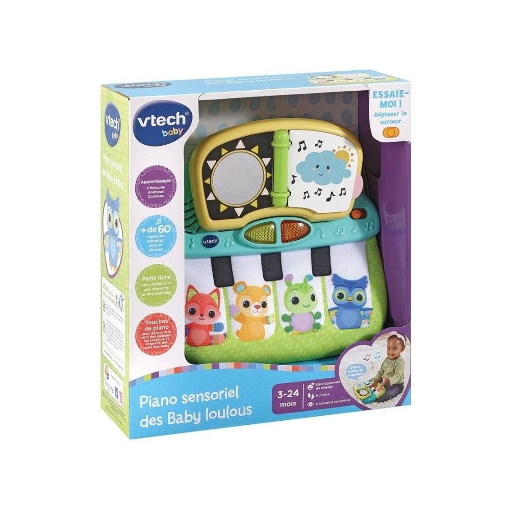 Piano Sensoriel VTech Baby Loulous  Jouet Musical 3-36m