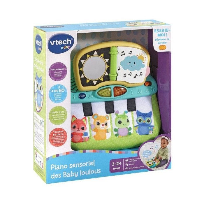Piano Sensoriel VTech Baby Loulous  Jouet Musical 3-36m