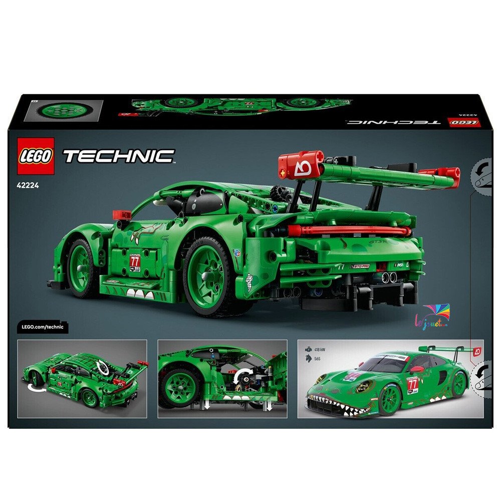 LEGO Technic Porsche 911 GT3 R Rexy AO Racing 42224