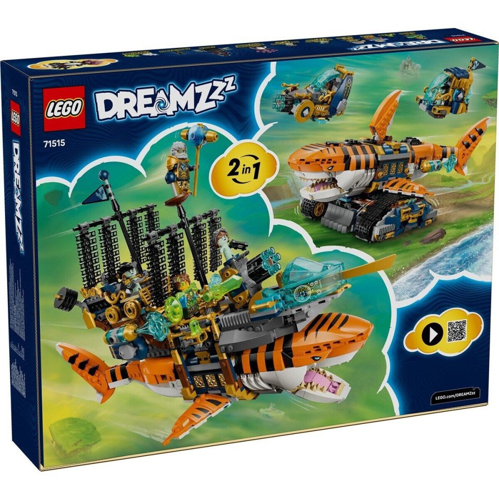 LEGO DREAMZzz Le Char Requin-Tigre 71515 | Jeu 2-en-1